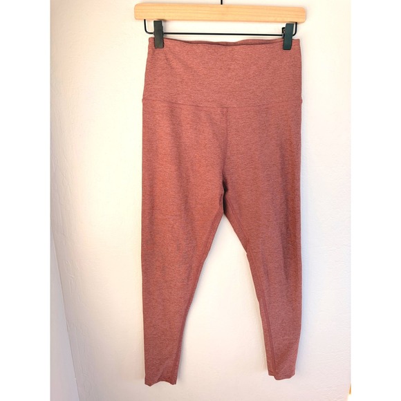 Beyond Yoga Pants - Beyond Yoga Spacedye Midi High Waisted Leggings Womens L Desert Rose Heather